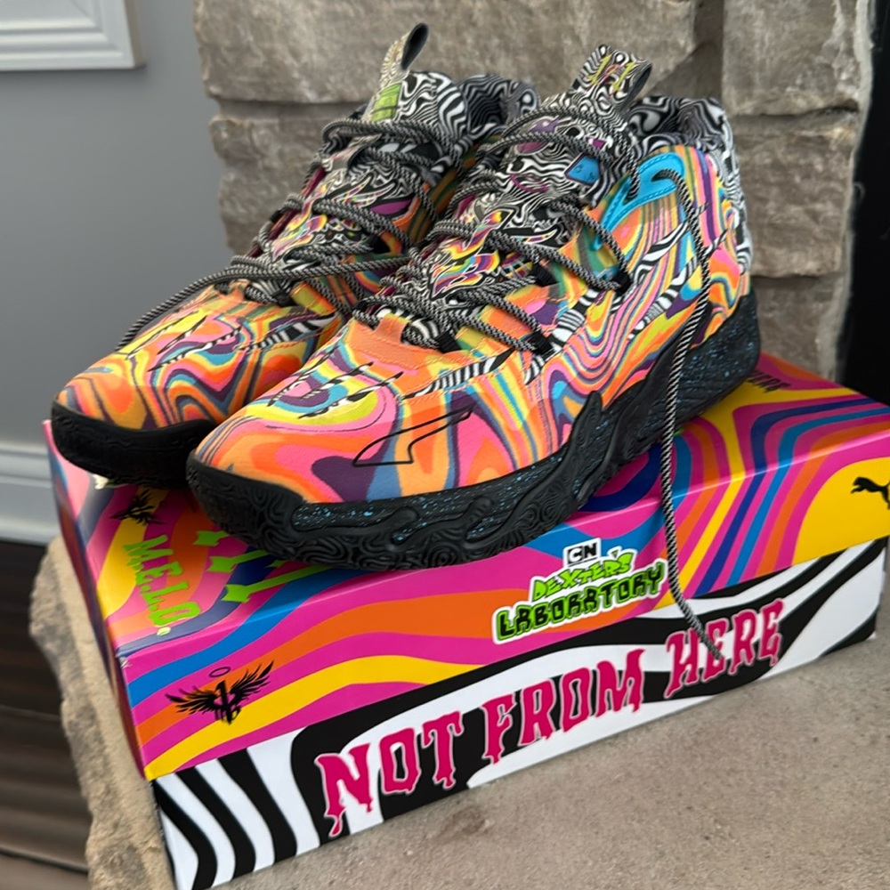 Dexters Lab MELO 🏀 Basketball Shoes size 12